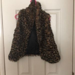 Leopard vest